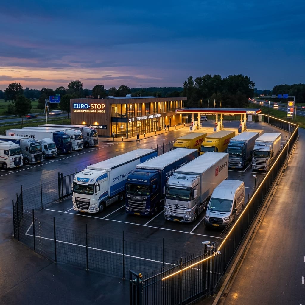 Premium Secure Truck Parking